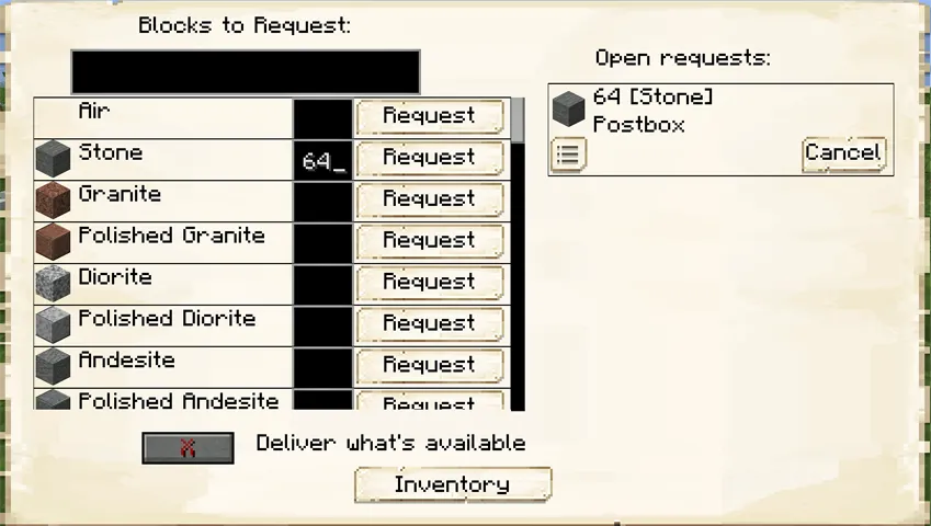 Postbox GUI