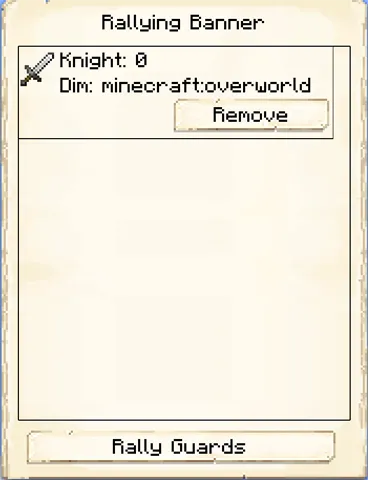 Rallying Banner GUI